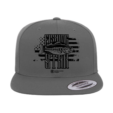 Fishing Star Flat Bill Cap